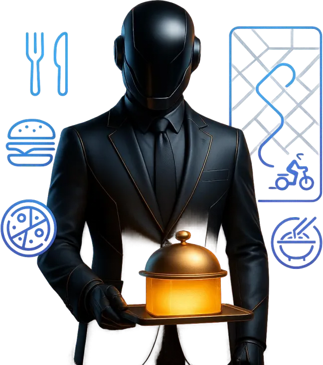Shi-X presenting food and meal services